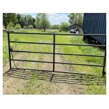 9 1/2ft - 5 Bar Prehinged Tubular Gate