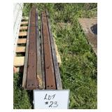 (2) Unused Cutting Edges - (77' x 3 3/4')