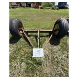 John Deere Wagon Rear Axle & (2) Tires