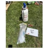 2gal. Sprayer & Unused 2qt Fluid Feeder