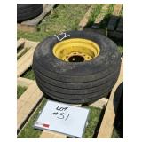 (1) Used Firestone 26x1200-12 Tire On 6 Bolt Rim