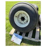 (1) Used Carlisle 12.5L-15 Tire On 6 Bolt Rim