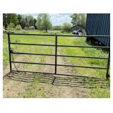 9 1/2ft - 5 Bar Prehinged Tubular Gate