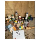 Misc. Lot - Glue, Biscuits, Stain