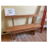 4ft Pine Bench