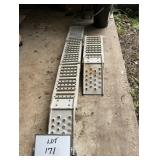 Set Of 6ft Steel Fold Up Ramps