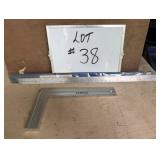 12' Square & Straight Edge