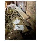 240 BF Rough Cut Air Dried Birch Lumber
