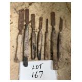 Primitive Barn Chisels