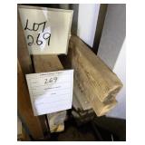 301 BF Rought Cut Air Dried Pine Lumber