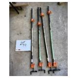 (4) 40' 'Pony' Bar Clamps