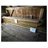 256 BF Rough Cut Air Dried Pine Lumber