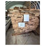 1,635 BF Rough Cut Air Dried Butternut Lumber