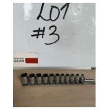 Snap-On Metric Socket - (4mm - 14mm)