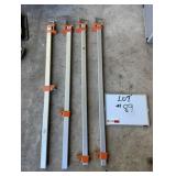 (4) 3ft Bar Clamps