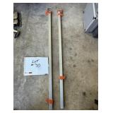 (2) 4ft Bar Clamps