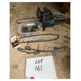 Makita Saw (Parts Only) 18' Husqvarna Blade,Chain