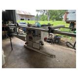Holytek Table Saw With Sliding Table Attach.