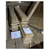 232 BF Rough Cut Air Dried Maple Lumber