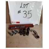 (16) Various Size Snap-On Sockets