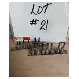 Snap-On Assorted Bit Sockets