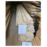460 BF Rough Cut Air Dried Ash Lumber