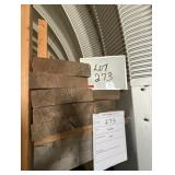 108 BF Rough Cut Air Dried Soft Maple Lumber