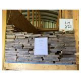 652 BF Rough Cut Air Dried Soft Maple Lumber