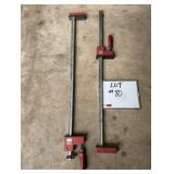 (2) Bessey 40' Bar Clamps