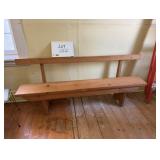 6ft Pine Bench