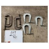 (2) 'Jorgensen' 6' Clamps (3) 'Pony' Clamps