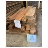 343 BF Rough Cut Air Dried Cherry Lumber