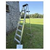 8ft Industrial Lite Aluminium Step Ladder