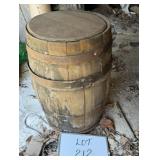 Wooden Barrel - 27' High x 16' Diam.