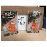 (2) 'Pony' 3/4' Pipe Clamps