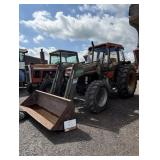 Case IH 5140 4WD Cab Tractor w/ Aloe 660 Self Lev