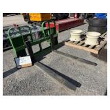 Unused  HLA John Deere 4200lb Pallet Forks