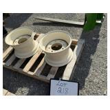 (2) Unused Rims - 15' Diam - 8 Bolt Rim