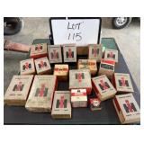 I.H. Parts Boxes - (Some With Parts & Some Empty)