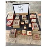 I.H. Parts Boxes - (Some With Parts & Some Empty)
