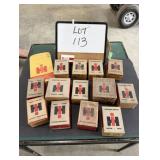 I.H. Parts Boxes - (Some With Parts & Some Empty)