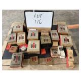 I.H. Parts Boxes - (Some With Parts & Some Empty)