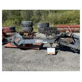 3pth Hyd Axis Arm with 6ft Bushog