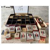Flat Head Steel Screws & I.H. Parts Boxes