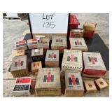 I.H. Parts Boxes - (Some With Parts & Some Empty)