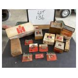 I.H. Parts Boxes - (Some With Parts & Some Empty)