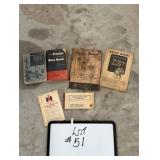 Lot of Early Service Manuals