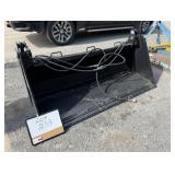 Unused 72' Skid Steer Attach Hyd Bucket -(4 In 1)