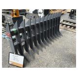 Unused Toft 72' Skid Steer Attach Root Rake