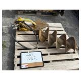 Walco Hyd Drive Posthole Auger - 11' Diam